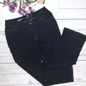 Lane Bryant Dark Wash Blue Jeans Plus Size 14 Petite Distinctly Boot